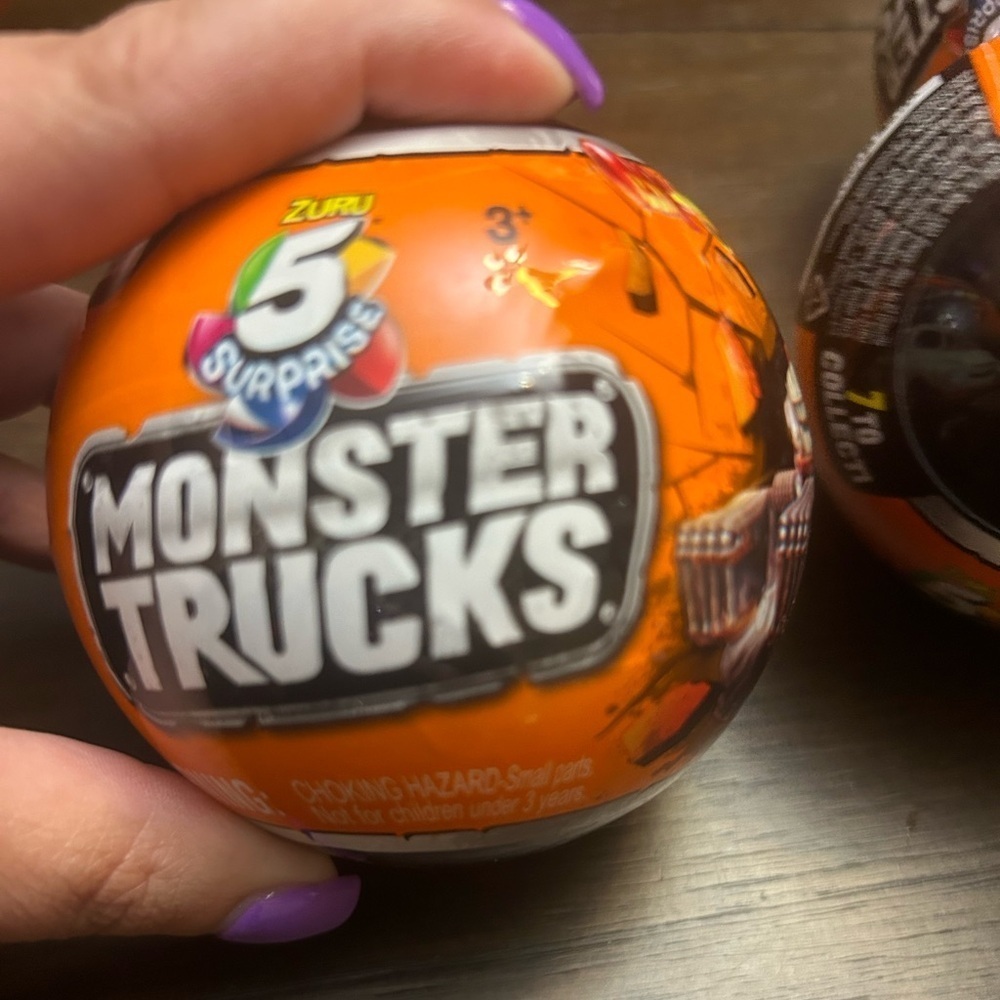 Surprise 5 Monster Trucks NWT - Picture 1 of 4